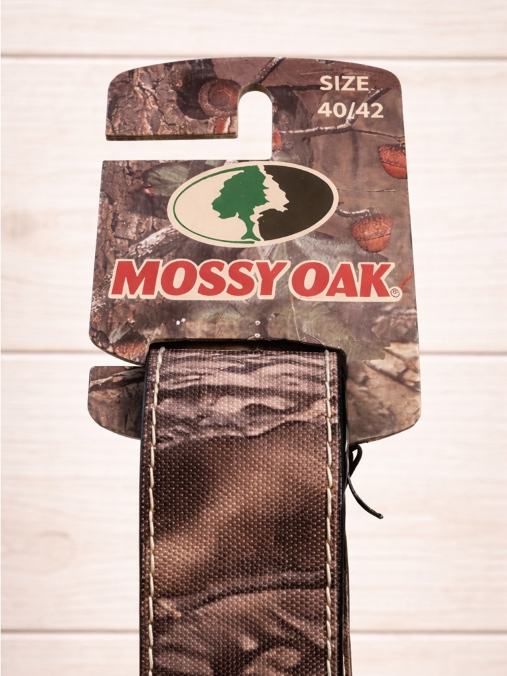 Mossy Oak Camo Belt Size 40/42 Hunting Outdoor NWT - Picture 2 of 5